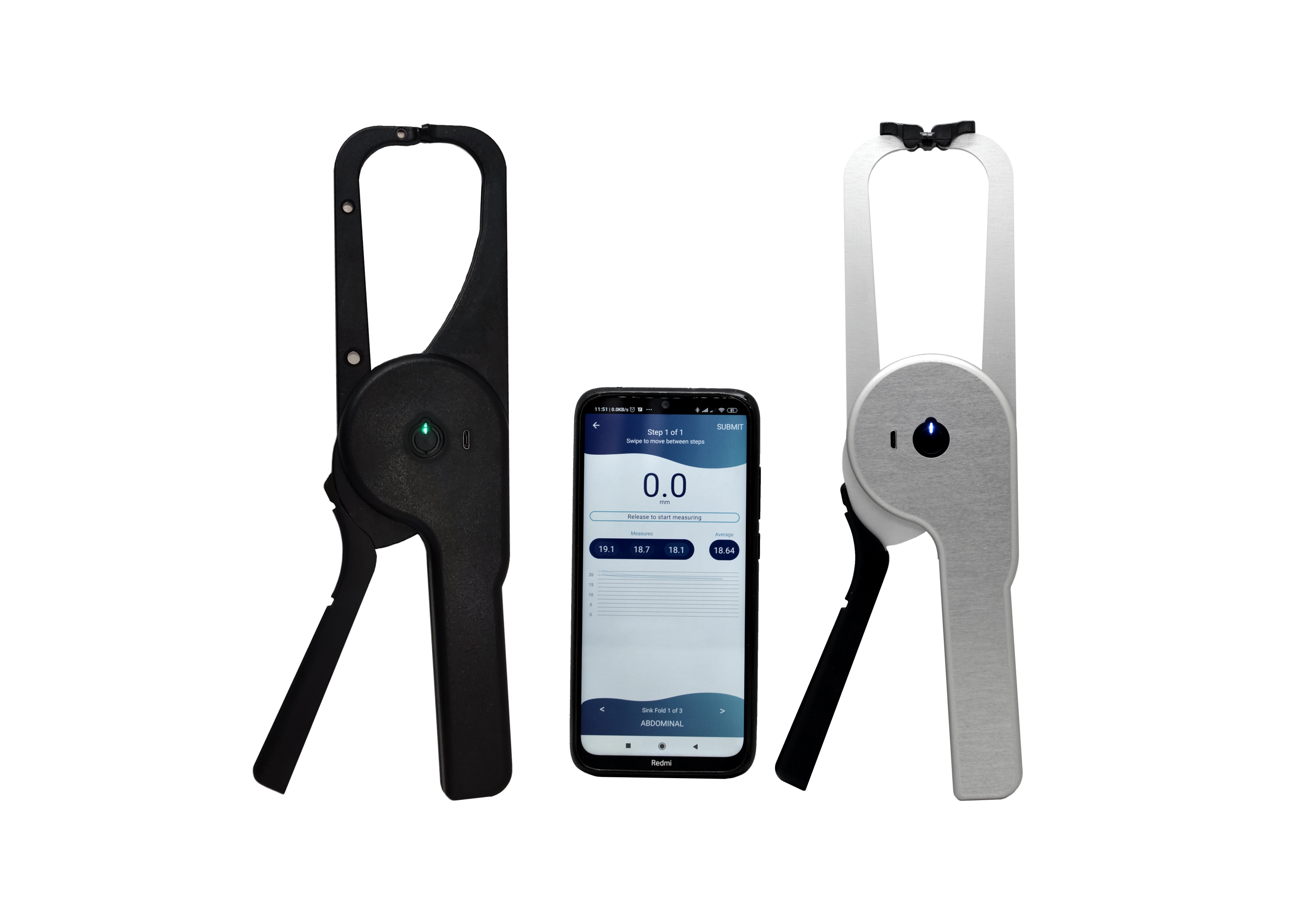 The best skinfold caliper: Lipowise evolution